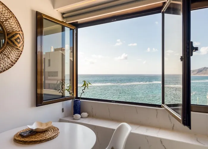 公寓 Breeze Sea View Canteras *